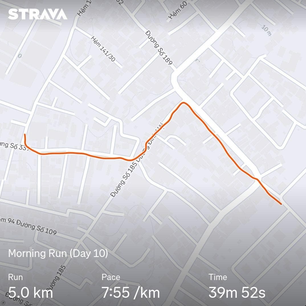 Let's Run! Day 10🏃‍♂️