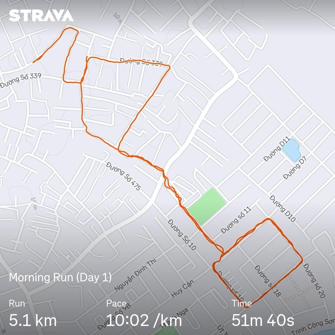 Let's Run! Day 1🏃‍♂️