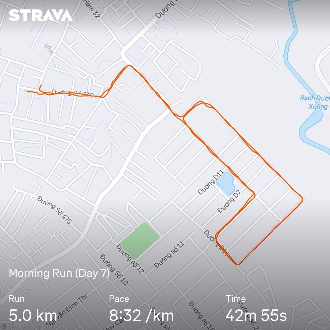 Let's Run! Day 7🏃‍♂️