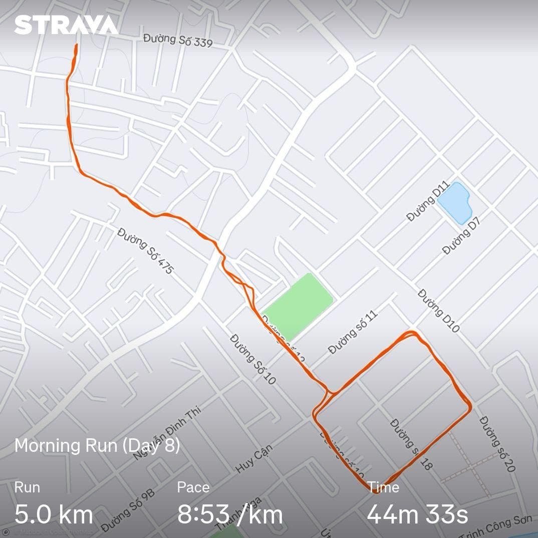 Let's Run! Day 8🏃‍♂️