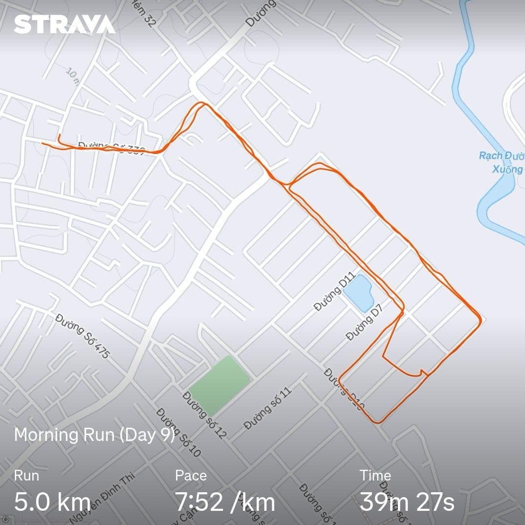 Let's Run! Day 9🏃‍♂️