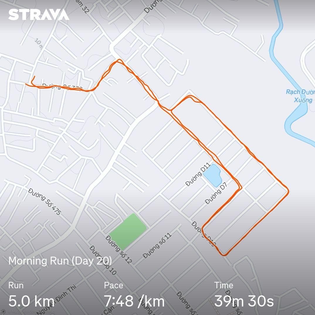Let's Run! Day 20🏃‍♂️