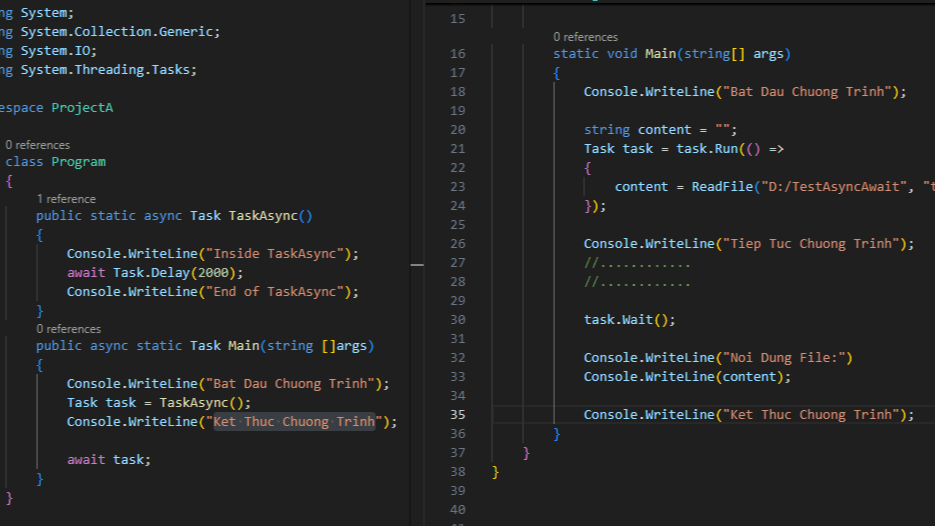 🌟 async và await trong C# – Làm sao để sử dụng đúng? 🤔