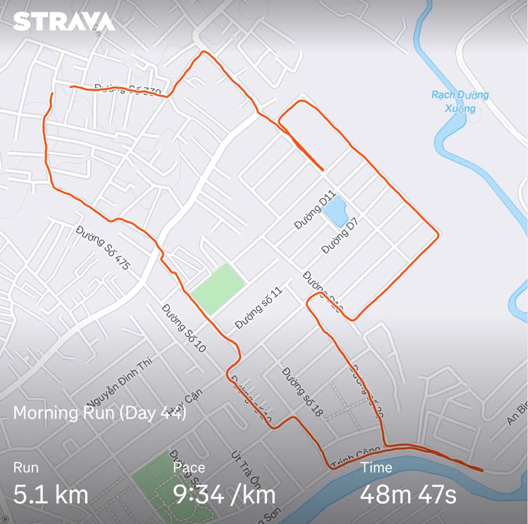Let's Run! Day 44 🏃‍♂️